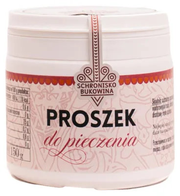 Zdjęcie produktu dla Proszek do pieczenia 150g - Schronisko Bukowina