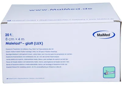 Zdjęcie produktu dla Elastyczny bandaż mocujący 8 cmx4 m w celofanie 20 szt