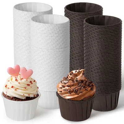 Muffinförmchen 200 Stück, Papier, 80 g/m², fettdicht, Ø 6,5 cm