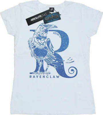 Produktbild von Harry Potter - "Ravenclaw" T-Shirt für Damen BI23541 (XXL) (Weiß)