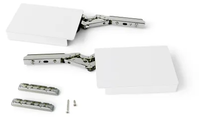 Image de Compas pour portes relevables Altius Lift -  Relevable 560-1800 (L (low)) -  Acier et plastique -  Blanc