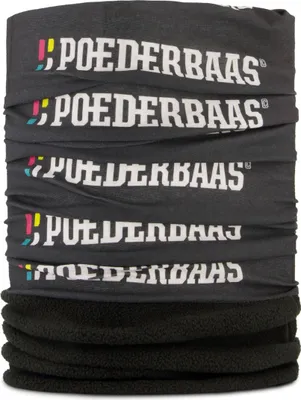Produktbild von Winter-Halswärmer Poederbaas Neckwarmer Schwarz 02 Schwarz