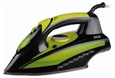 Immagine prodotto di ECG NZ 280 autospegnimento | Ferro a vapore | 2600 W | ANTI-DRIP | ANTI-CALC | Superficie di stiratura in anodio