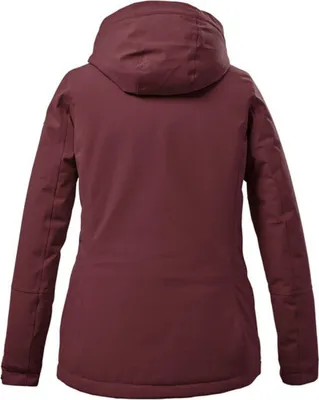 Produktbild von Killtec Softshelljacke Damen mit 10.000mm Wassersäule in Kurzgößen, Farbe:Weinrot, Größe:19