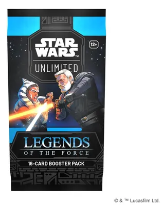 Image de Star Wars Unlimited – Legends of the Force Paquet de Booster (16 Cartes)
