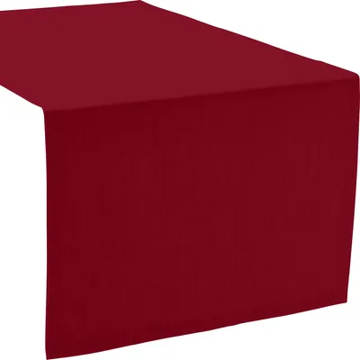 Produktbild von Sander Tischläufer Loft - verschiedene Farben und Größen 50 x 140 cm 26 - weinrot