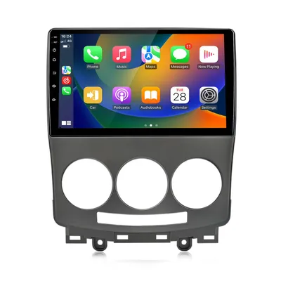 Obrázek produktu pro Android 15, Carplay, 4+64G, autorádio pro Mazda 5 CR19 (2005-2010), GPS navigace, Wi-Fi, Bluetooth, DAB+, 4G/SIM, FM, USB, podpora volantu, 8jádrový procesor