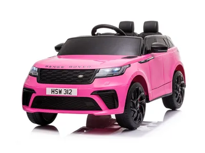 Obrázek produktu pro Dětské elektrické autíčko Range Rover Velar 12V, dva motory, LED, audio, růžové