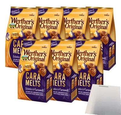 Produktbild von Storck Werther's Original Feine Helle VPE (7x153g Beutel) + usy Block