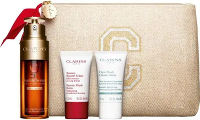 Zdjęcie produktu dla Clarins Double Serum Light Set, Kobiety, Przeciwstarzeniowy, Ujędrniający, Liftingujący, 15 ml, 15 ml, 50 ml, Przeciw starzeniu, Krem przeciwzmarszczkowy, Ujędrniający