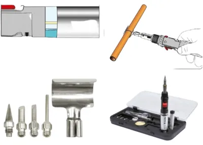 Immagine prodotto di YATO 3in1 saldatore a gas + accessori 36706