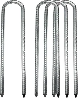 Obrázok produktu pre Pozinkovaná kotva do zeme 30 cm - pre trampolínu, hojdačku - 4 kusy