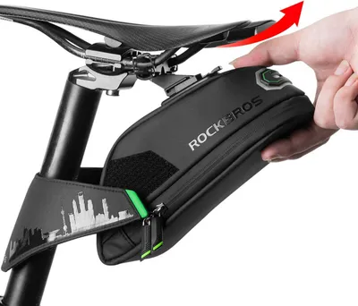 Produktbild von ROCKBROS Satteltasche Fahrradtasche Werkzeugtasche MTB Sitztasche Wasserdicht L