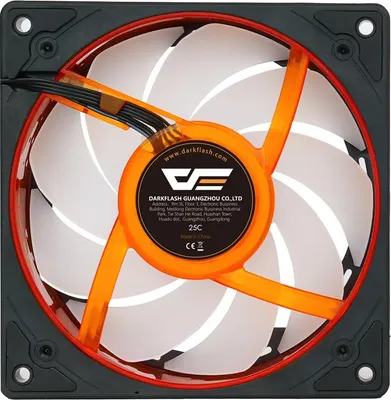 Obrázok produktu pre Ventilátor Darkflash De8 5V ARGB (čierny)