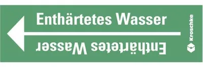 Produktbild von Dreifke® Rohrleitungsband Enthärtetes Wasser, praxisbewährt, ab Ø 10mm, grün/...