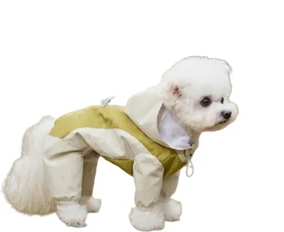 Produktbild von INF Wasserdichter Hunde Regenmantel Reflektierend Schutz Jacke Outdoor XXL