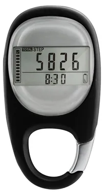 Produktbild von Einfacher Schrittzähler ohne Bluetooth, 3D Pedometer mit großer Anzeige, Schritte, Kalorien & Distanz, 7 Tage Speicher, ideal für Senioren & Alltag