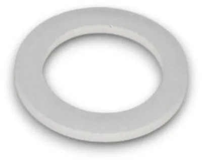 Produktbild von 100 Stück Flachdichtung Silikon, 3 mm, transparent 3/4 Zoll