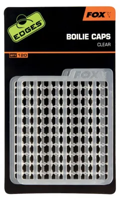 Produktbild von Fox Edges Boilie Caps Clear Boiliestopper -120 Stück