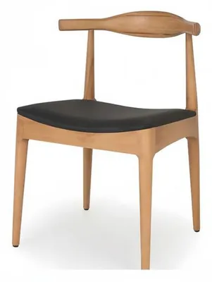 Produktbild von Lehnstuhl Stuhl Moderne Polsterstuhl Design Textil Braun Esszimmer Luxus