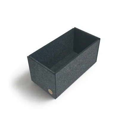 Produktbild von Aufbewahrungsbox CLEAN Filz 42 x 24 x 15 cm ohne Deckel in anthrazit meliert