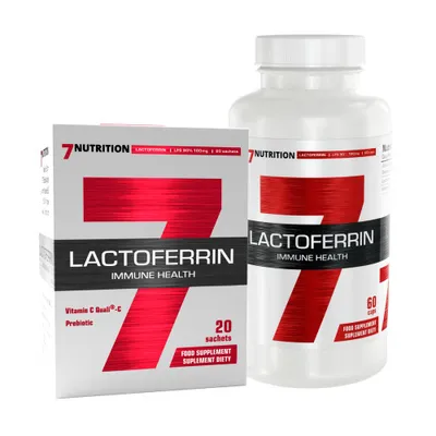 Obrázek produktu pro 7 Nutrition LACTOFERRIN 90% 100mg - 60 kapslí