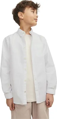 Produktbild von Jack & Jones Eoxford Langarmhemd Weiß 10 Years Junge Weiß 10 Years