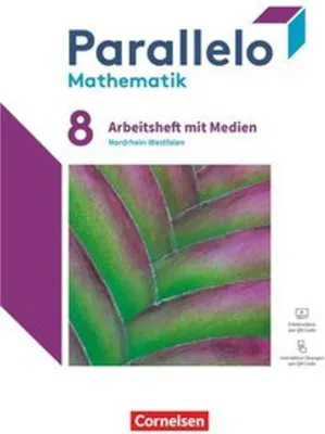 Produktbild von Parallelo 8. Schuljahr - Nordrhein-Westfalen - Ausgabe 2022 - Arbeitsheft mit Medien und Lösungen