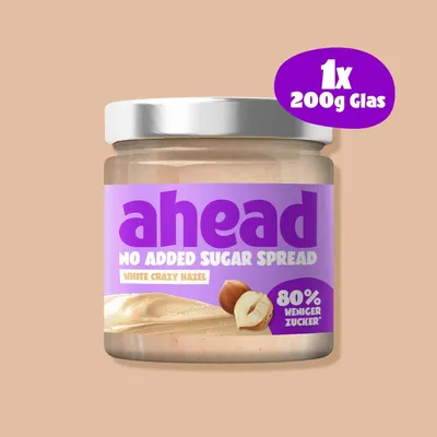 Produktbild von Ahead White Crazy Hazel Aufstrich