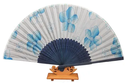 Produktbild von 520, 1 Stk. Hand Deko Sommer Fächer Blumen Motive Retro Design