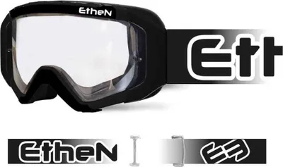 Produktbild von Ethen 05r Primis Offroad-brille Schwarz Clear/CAT1 Schwarz Clear/CAT1