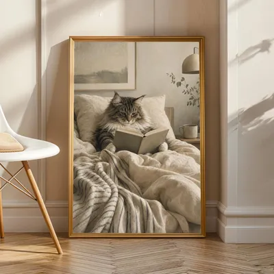 Norwegische Waldkatze, Katzenposter, Produktansicht 1