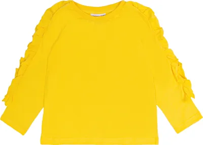 Obrázek produktu pro Dívčí tričko s dlouhým rukávem Basic - žlutá - 122
