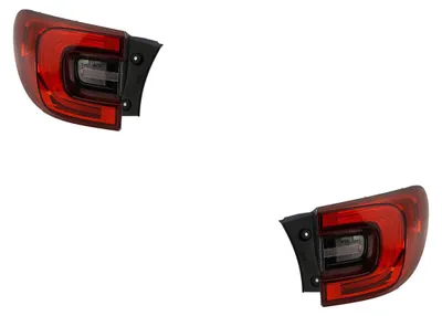 Produktbild von Heckleuchte außen links rechts Set passend für Renault Kadjar 18- mit Lampenträ. 265552789R 265504776R Johns