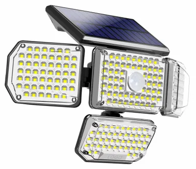 Obrázek produktu pro Venkovní solární nástěnné LED osvětlení IMMAX CLOVER s PIR čidlem, 5W