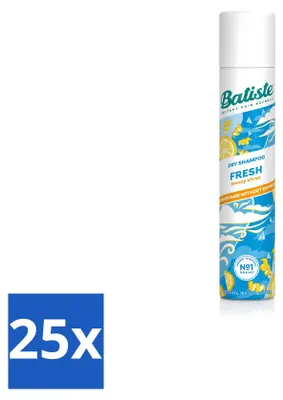 Produktbild von 25 x Batiste Fresh Trockenshampoo - 200 ml - Vorteilspackung - 25 Stücke