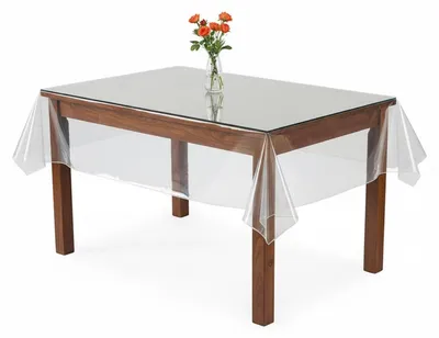Obrázok produktu pre Priehľadná PVC obrus, 200 x 100 cm, obdĺžnikový