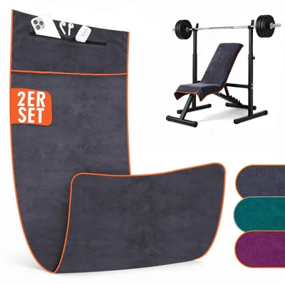 Productafbeelding van Fitness Handdoek 120x50cm, Sneldrogend en Zacht voor Sport