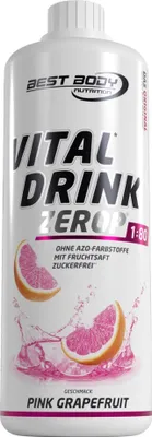 Zdjęcie produktu dla Best Body Nutrition – Vital Drink – różne smaki 1 l – różowy grejpfrut