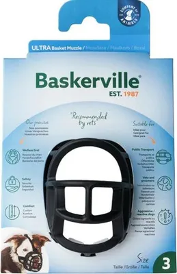 Zdjęcie produktu dla Kaganiec Baskerville czarny Company of Animals rozmiar 3