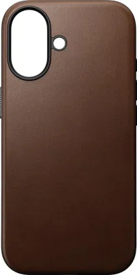 Zdjęcie produktu dla Nomad Modern Leather Case, brązowy - iPhone 17
