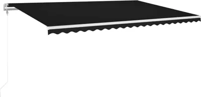 Produktbild von vidaXL Automatische Markise mit LED & Windsensor 500x350 cm Anthrazit