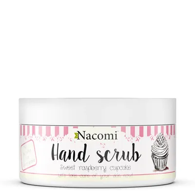 Image de Gommage pour les mains Nacomi Sweet Raspberry Cupcake, 125g