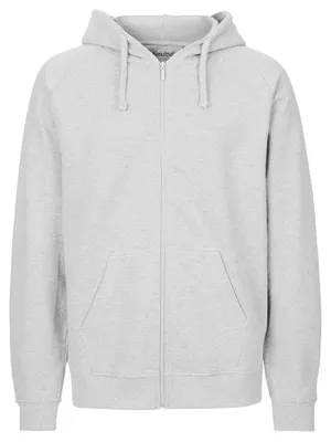 Obrázek produktu pro Neutrální - Pánská mikina s celopropínacím zipem LT5373 (3XL) (popelavě šedá)