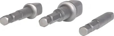 Produktbild von KS Tools 1/4 Vierkant-Adapter-Satz, 3-tlg