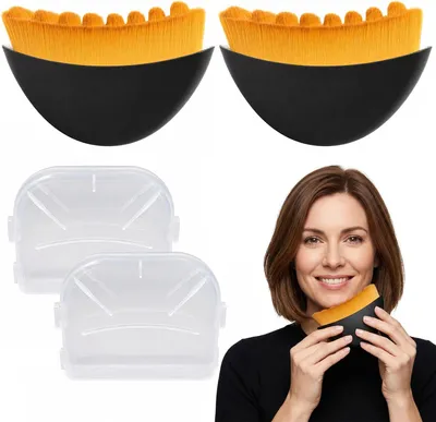 Imagen del producto de Cepillo facial linfático, 2 unidades, exfoliante, para masaje facial