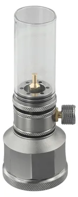 Immagine prodotto di Lanterne a gas per campeggio con effetto luce simile a quello delle candele, complete di serbatoio vuoto e prolunga, ideali per escursioni e giardinaggio