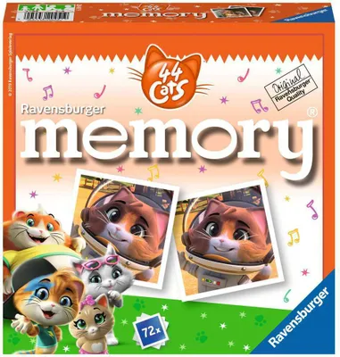 Produktbild von 44 Cats memory® Ravensburger 20451