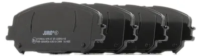 Produktbild von JURID 573900J Bremsbeläge Satz Vorne für RENAULT Megane IV Grandtour (K9A/M/N) Megane IV Schrägheck (B9A/M/N) Captur II Espace V (JR)