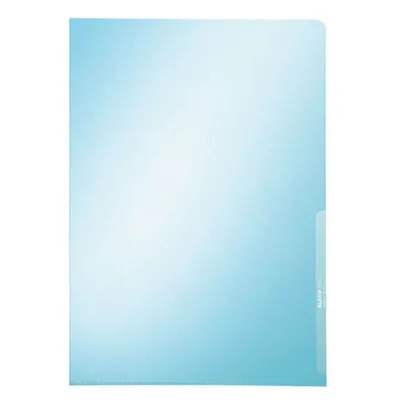 Zdjęcie produktu dla Leitz 4100-00-35 100 okładek Premium A4 PVC, odporne na dokumenty, niebieskie